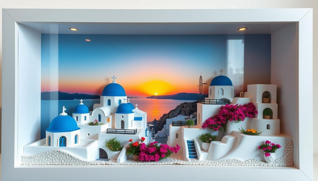 Customization Options for Santorini Shadow Box XPS